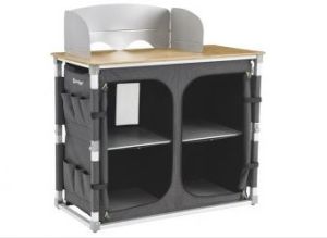 Outwell - Складной стол Padres XL Kitchen Table w/Bamboo Table top