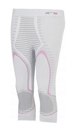 Accapi - Спортивные термокальсоны для женщин 3/4 Accapi X-Country 3/4 Trousers Lady silver