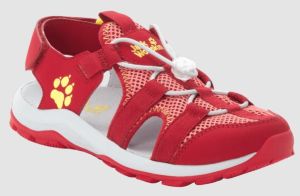Яркие детские сандалии Jack Wolfskin Outdoor Action Sandal K