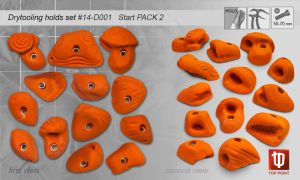 Набор зацепов для ледолазания Top Point D002 Start pack 2