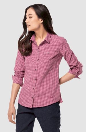 Хлопковая рубашка Jack Wolfskin Alin Shirt