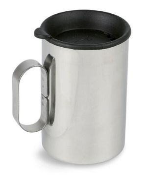 Высокая термокружка из нержавеющей стали Tatonka Thermo Delux 400