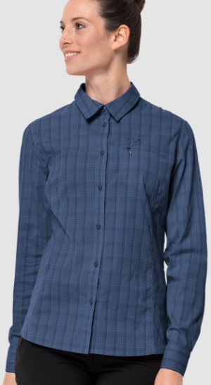 Jack Wolfskin — Женская рубашка Centaura Flex Shirt W