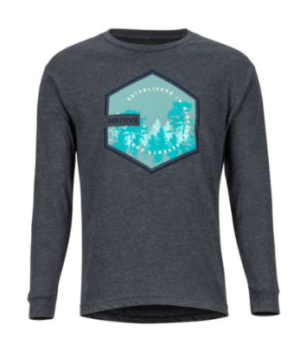 Мужская футболка с длинным рукавом Marmot Deep Forest Tee LS