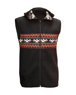 Жилет шерстяной с подогревом и капюшоном мужской Redlaika Arctic Merino Wool RL-TM-08 (4400 мАч)