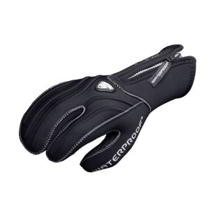 Неопреновые перчатки трехпалые 5 мм Waterproof G1