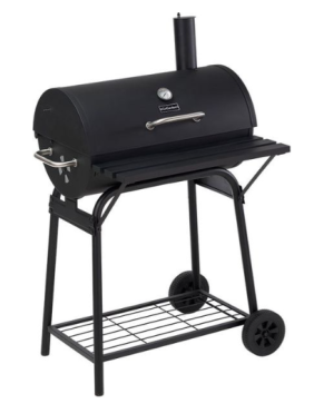Стационарный гриль-бочка GoGarden Chef-Master 66 с термометром и регулировкой высоты решетки