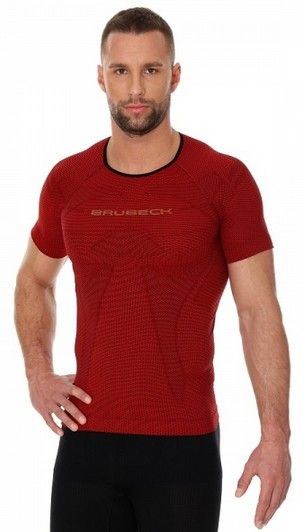 BRUBECK - Мужская футболка с короткими рукавами 3D Run PRO