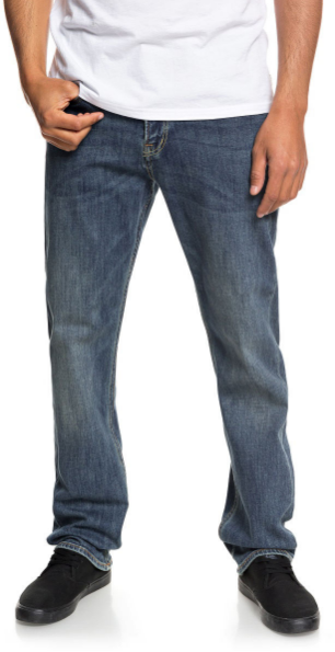Quiksilver - Стильные джинсы Sequel Medium Blue