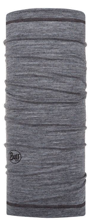 Buff – Детская бандана Lightweight Merino Wool Grey Multi Stripes