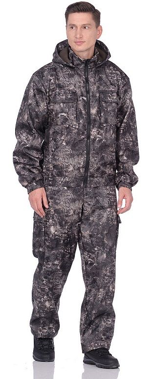 S.Berg - Теплый камуфляжный костюм для охоты