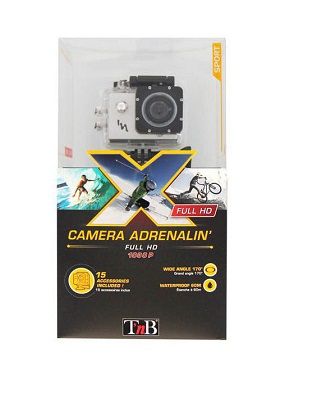 T'nB Accessories - Серая экшн-камера ADRENALIN XPERT Full HD 1080P