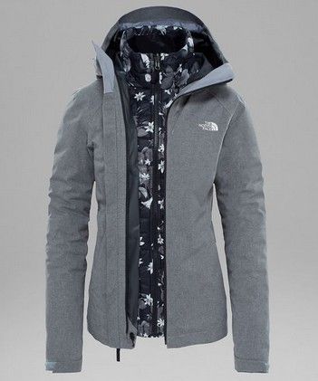 The North Face - Куртка ветрозащитная женская 3 в 1 Thermoball Triclimate