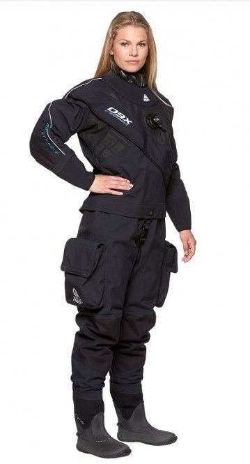 Сухой высококачественный гидрокостюм для женщин Waterproof D9X Breathable