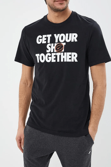 Nike - Спортивная футболка M NK Dry Tee Shot Together