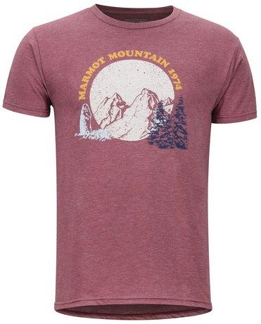 Marmot - Мягкая мужская футболка Boback Tee SS
