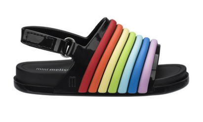Пляжные детские сандалии Melissa Beach Slide Sandal Rainbow Bb