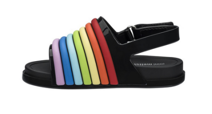 Пляжные детские сандалии Melissa Beach Slide Sandal Rainbow Bb