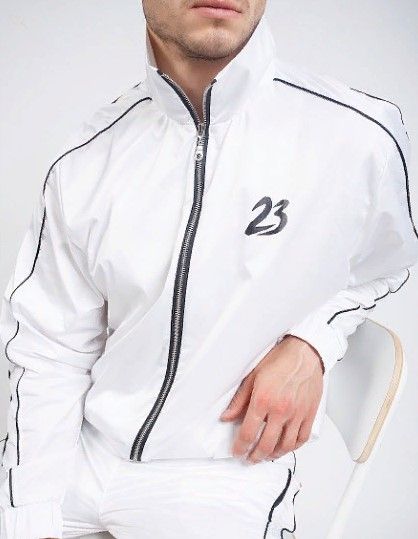 Black Star Wear - Белый спортивный костюм Мот 23