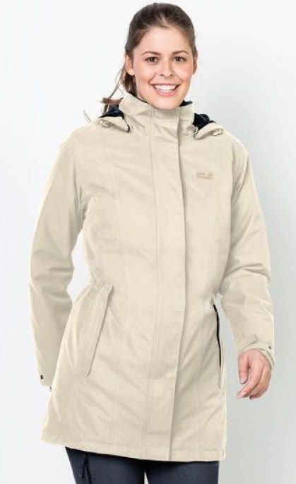 Элегантное женское пальто Jack Wolfskin Madison Avenue Coat