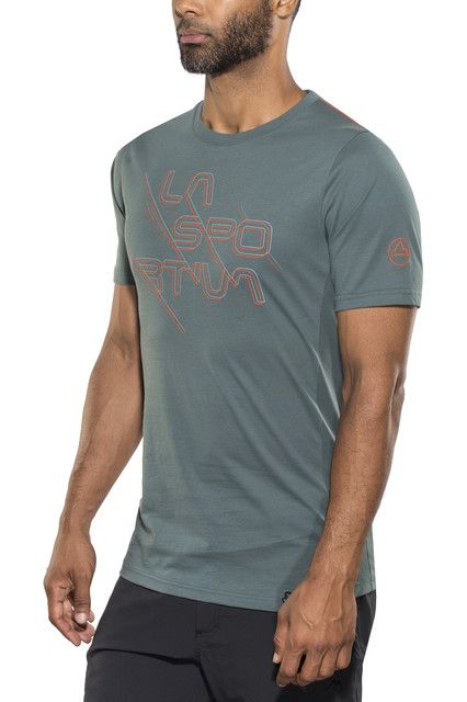 La Sportiva - Хлопковая мужская футболка Sliced Logo