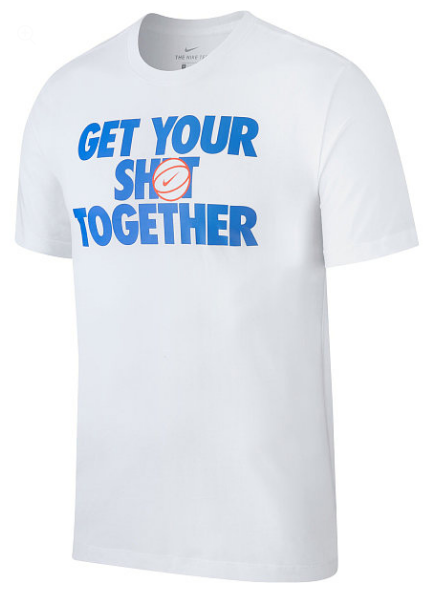 Nike - Спортивная футболка M NK Dry Tee Shot Together