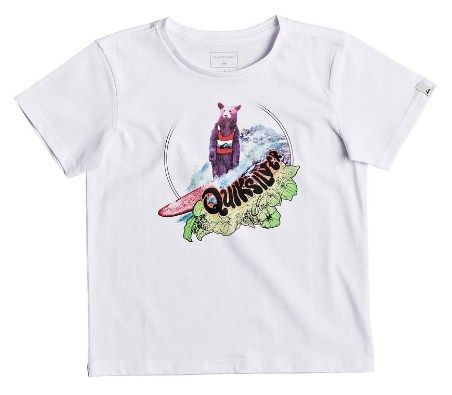 Quiksilver - Легкая детская футболка для мальчиков 5182