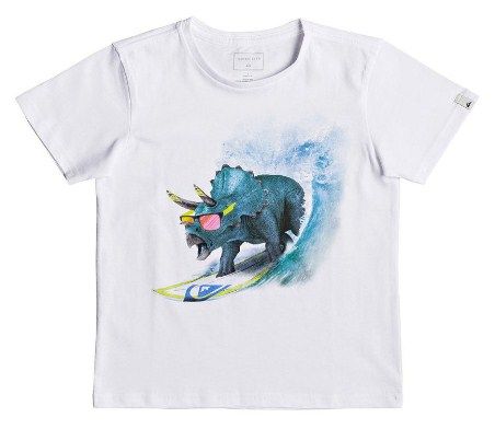Quiksilver - Хлопковая футболка с динозавром 5182