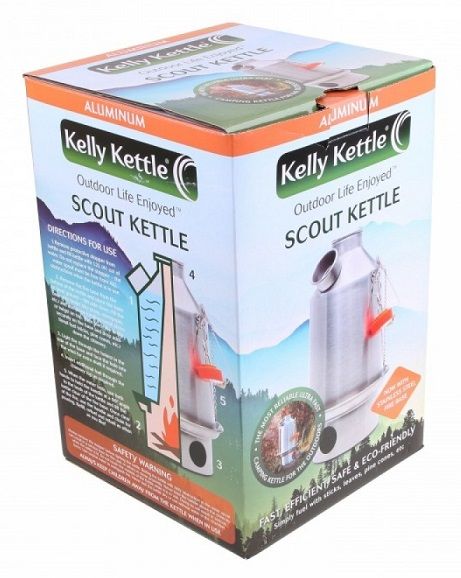 Самовар туристический Kelly Kettle Scout Alumin 1.3