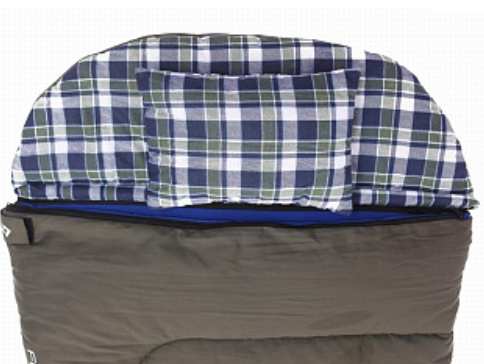 Синтетический спальник-одеяло King Camp 3154 Forest 600L -25C правый (комфорт -10)