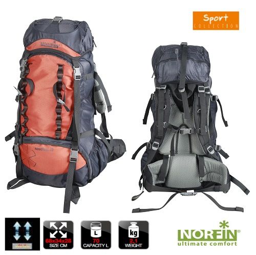 Norfin - Туристический рюкзак Newerest 70 NS