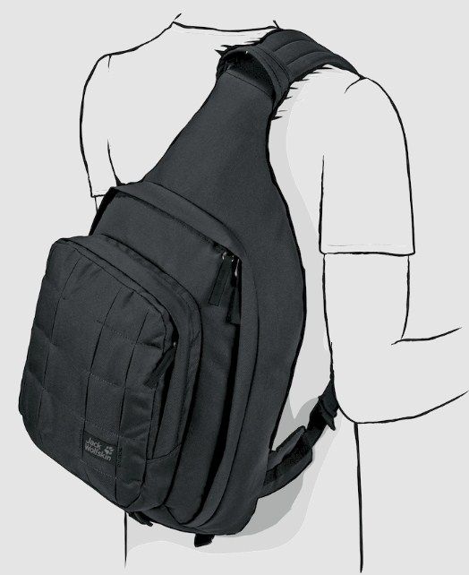 Симметричная сумка-слинг Jack Wolfskin TRT 10 Bag