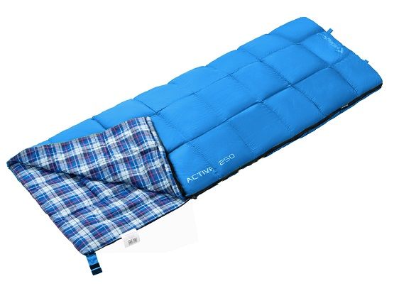 Комфортный спальный мешок левый King Camp 3103 Active 250 (комфорт +12)