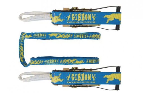 Gibbon - Слэклайн c двумя трещетками Tubeline 18 m Set