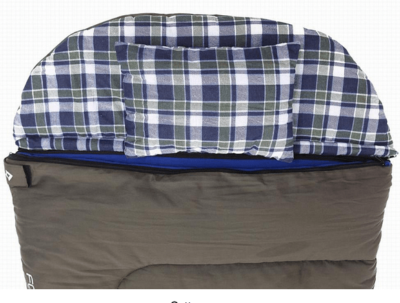 Тёплый спальник-одеяло King Camp 3153 Forest 500 правый (комфорт -22 C)