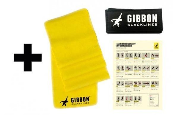 Прочный слэклайн Gibbon Fitness Line 15 м