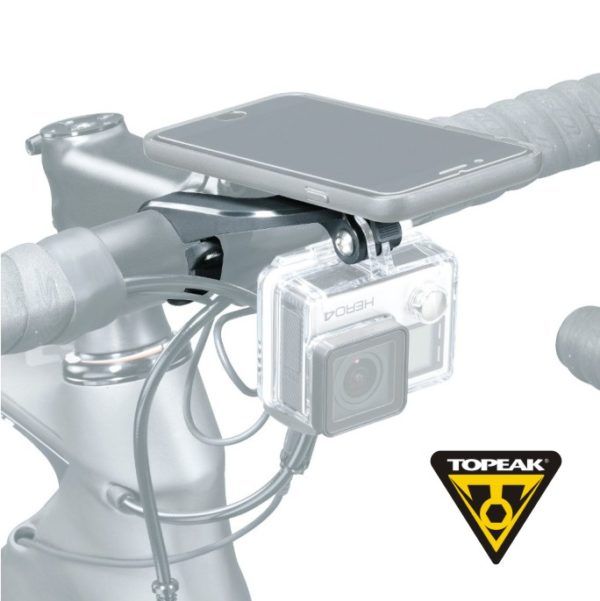Комплект д/установки компьютера и экшн-камеры Topeak Ridecase/Panocomp Mount W/SC Adapter