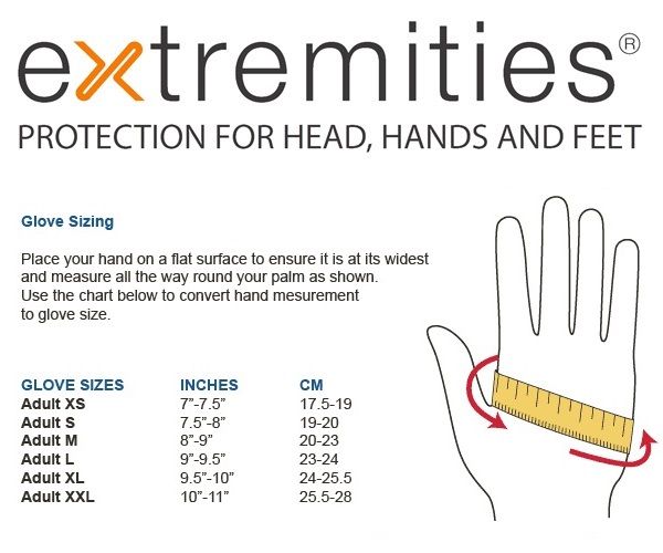 Extremities - Перчатки мужские Power Stretch