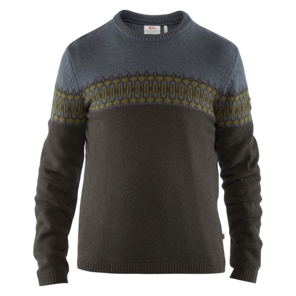 Fjallraven - Теплый мужской свитер Ovik Scandinavian