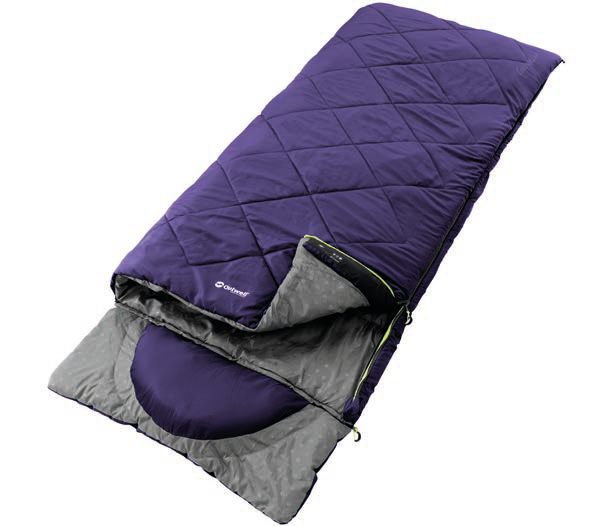 Outwell - Спальный мешок-одеяло с капюшоном Contour Junior (комфорт +10С)