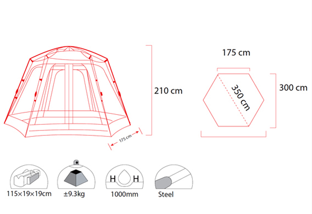 Палатка кемпинговая Envision Mosquito