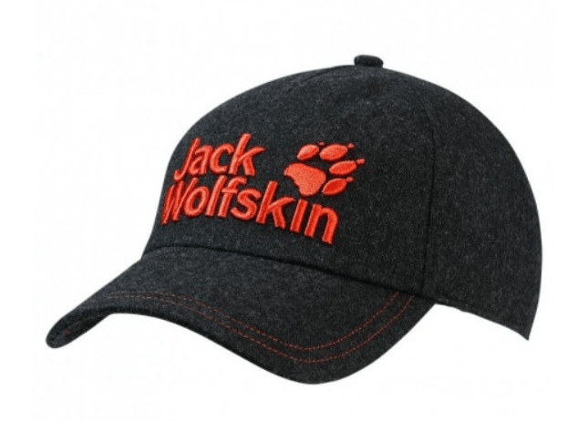 Jack Wolfskin — Стильная бейсболка Felt Base Cap