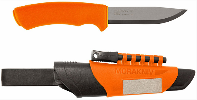 Нож с ножнами Morakniv Survival Orange
