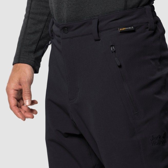 Мужские брюки из софтшелла Jack Wolfskin Activate Winter Pants Men