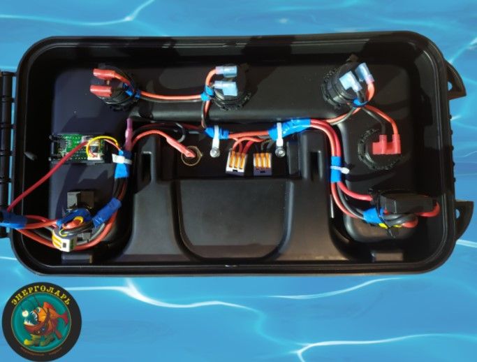 Энерголарь - Водонепроницаемый ящик для аккумулятора Водник-1