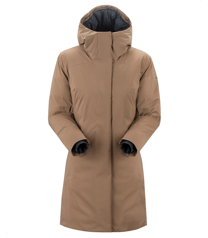 Непромокаемое женское пуховое пальто Sivera Милонега 2022