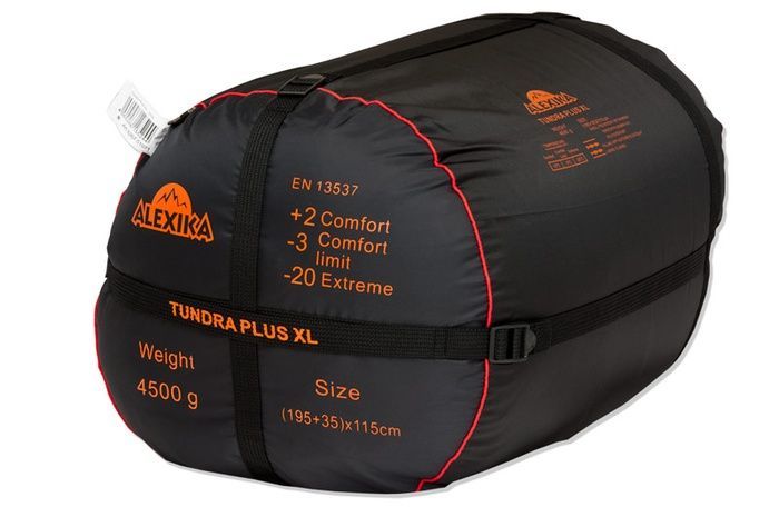 Мешок спальный Аlexika Tundra Plus XL с левой молнией (комфорт +2)