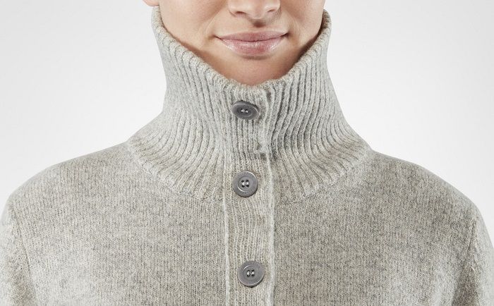 Fjallraven - Теплый свитер женский Greenland Re-Wool