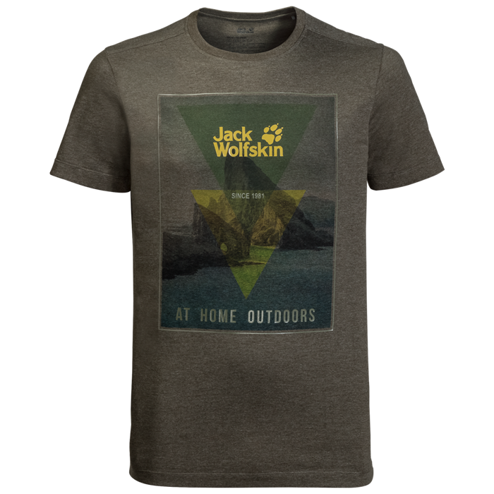 Jack Wolfskin — Мужская футболка Mountain T