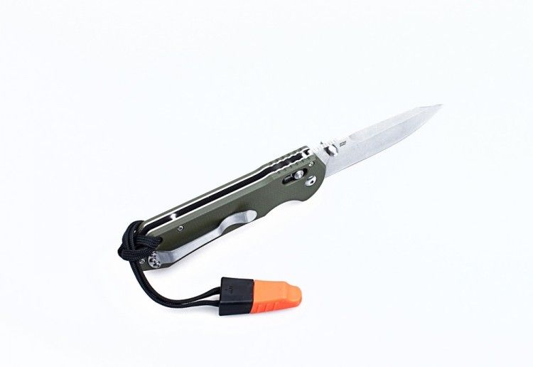 Ganzo - Нож складной со свистком G7452-WS